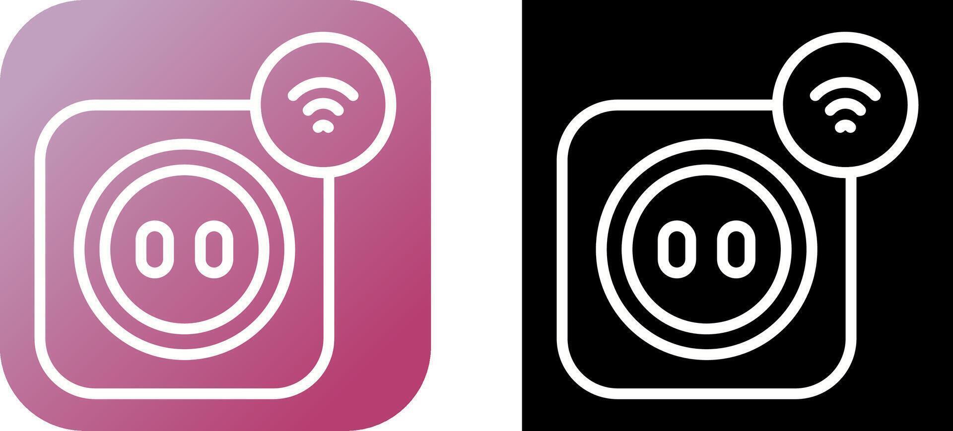 Smart Plug Vector Icon