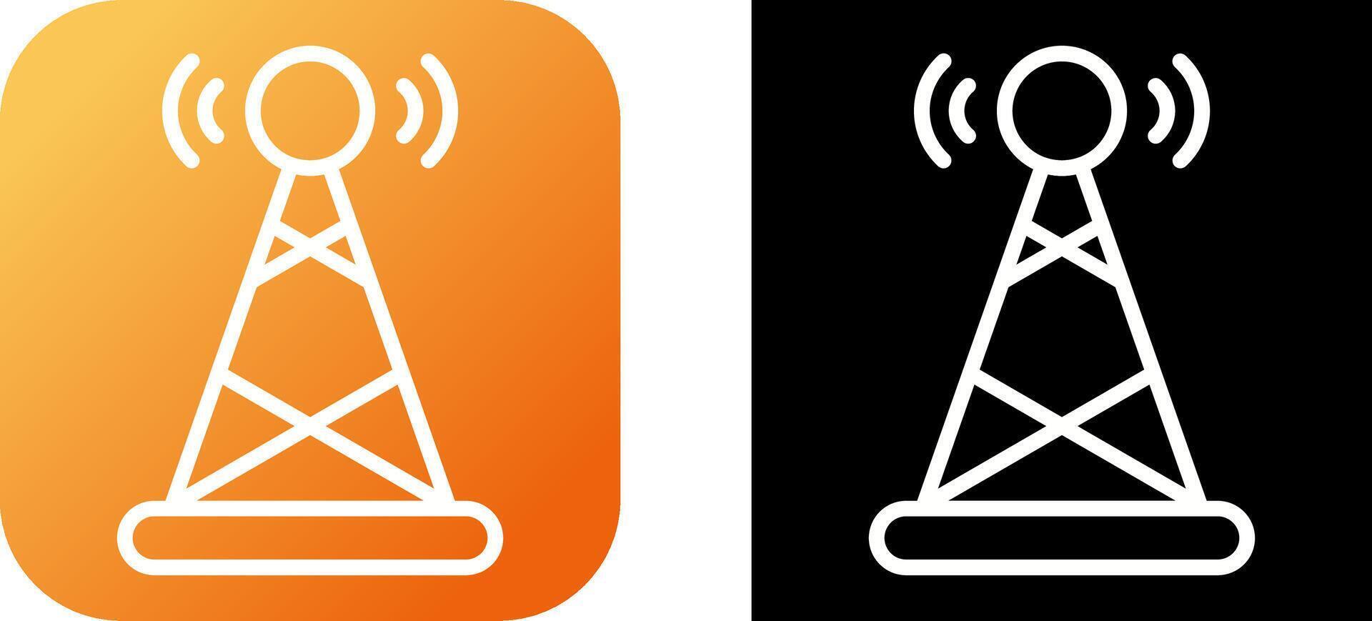 Signal Tower Vector Icon