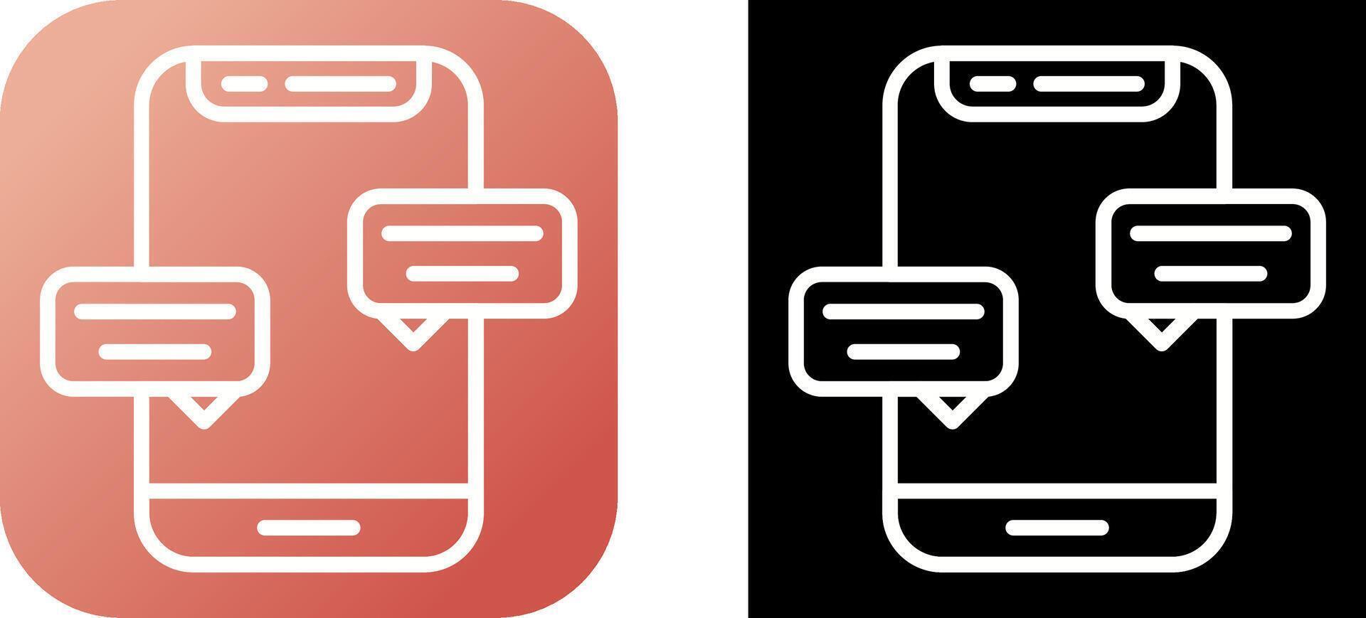 Couple's massage Vector Icon