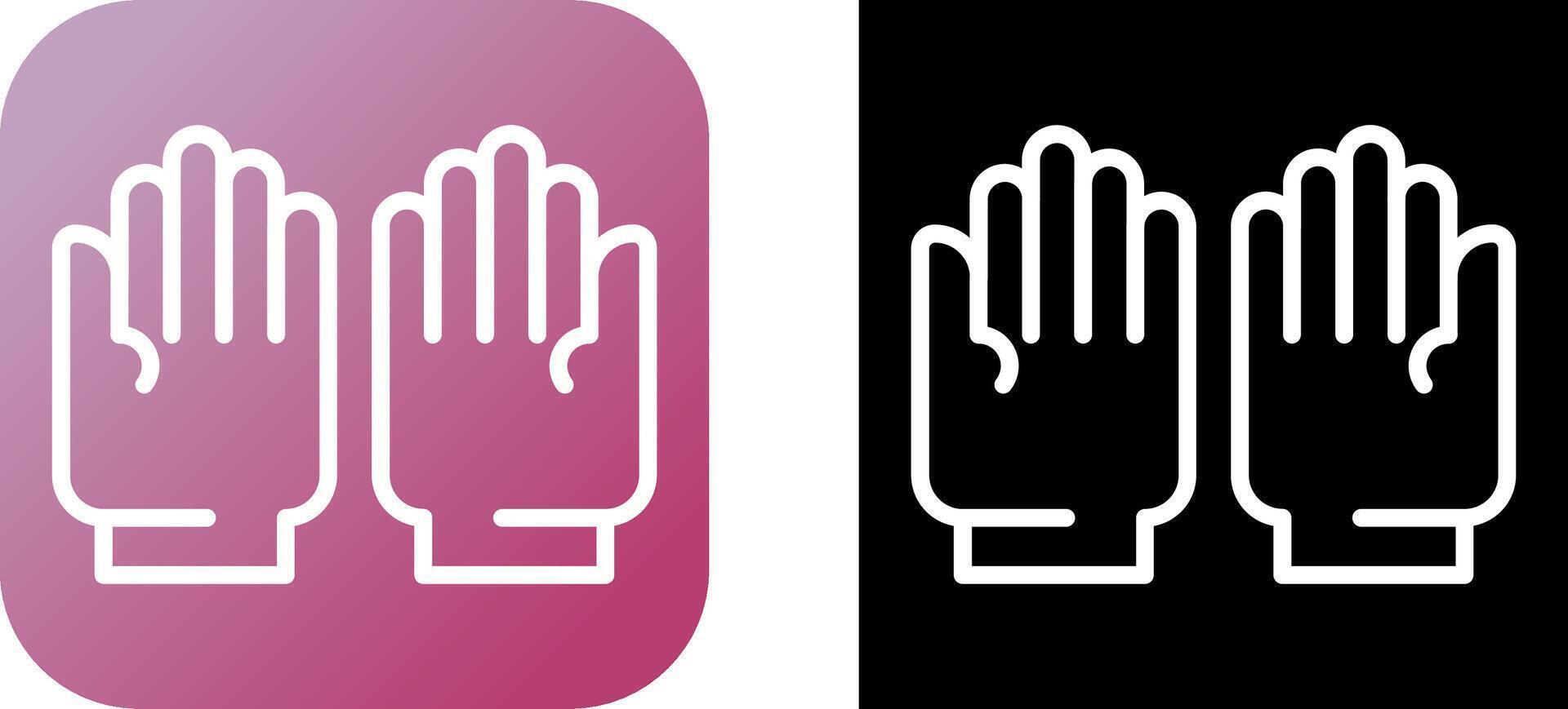 Gloves Vector Icon