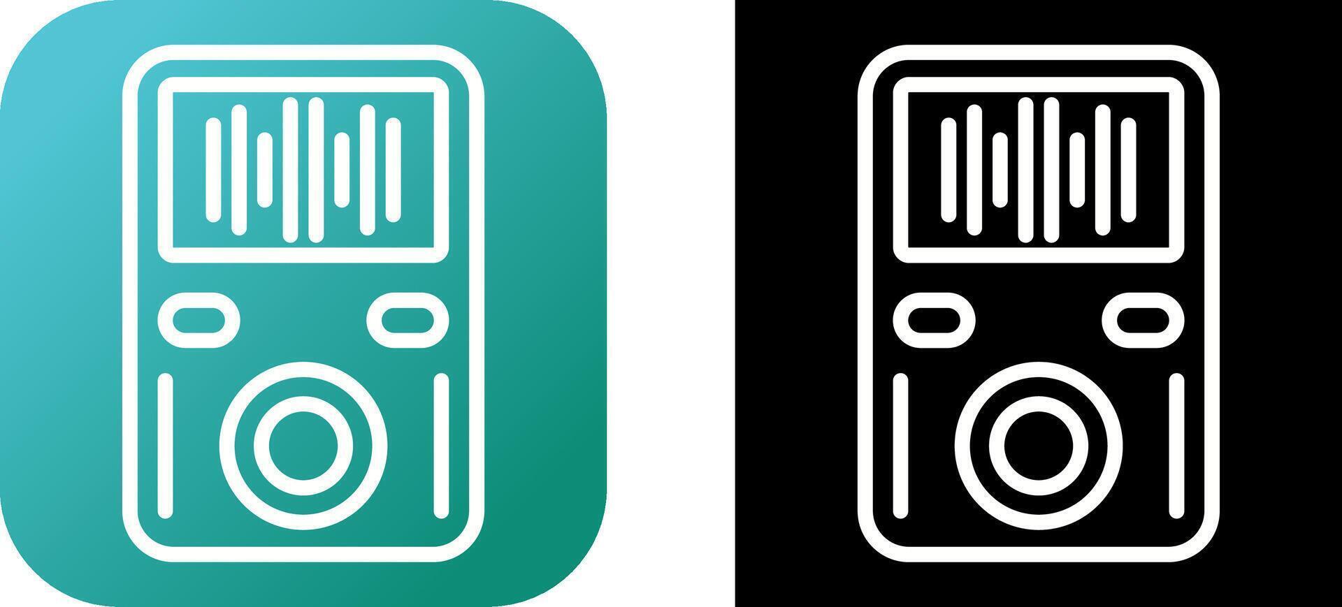 MP3 Player Vector Icon