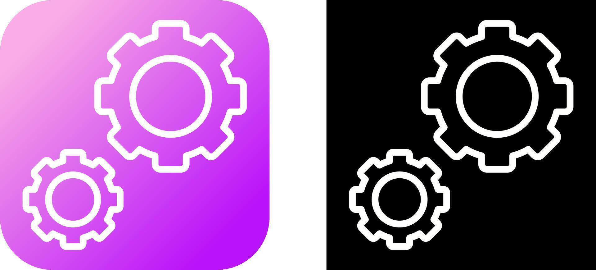 Gears Vector Icon