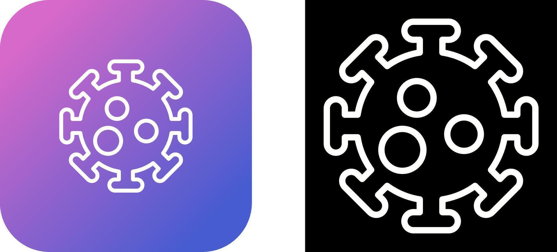 Virus Vector Icon