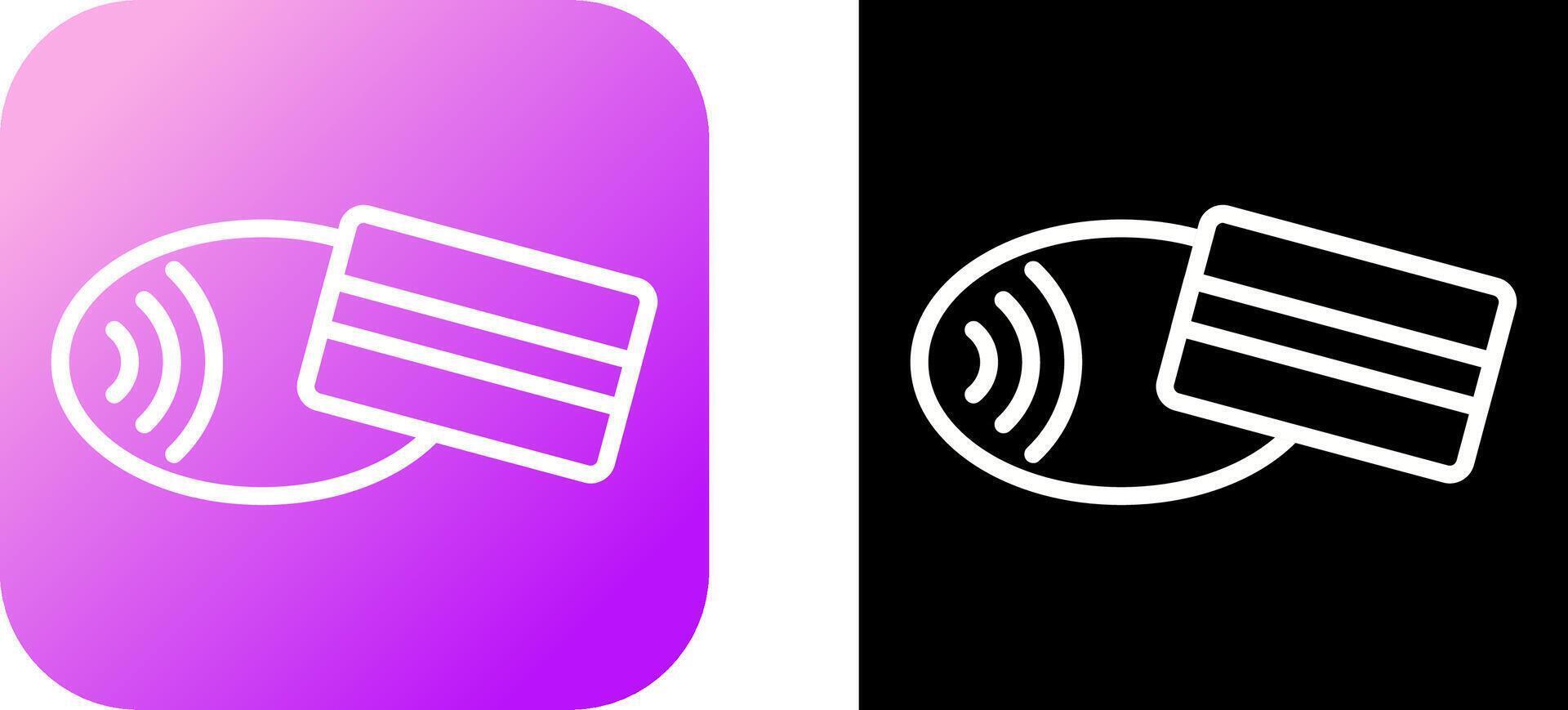 Contactless Payment Vector Icon