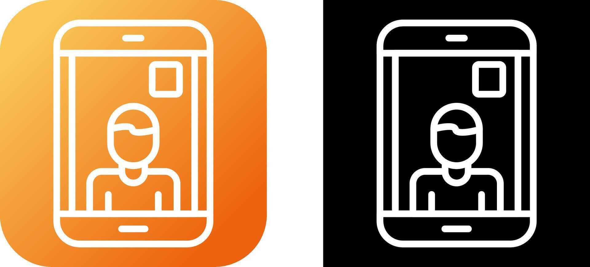 Video Call Vector Icon