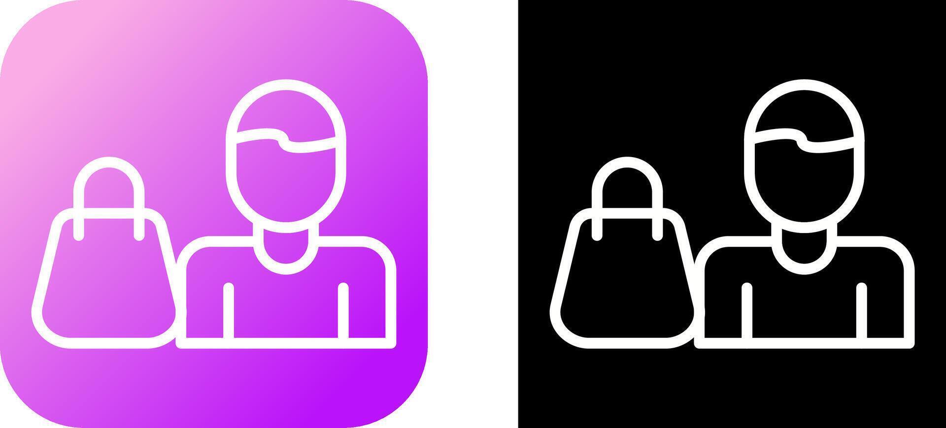 Personal Shopper Vector Icon