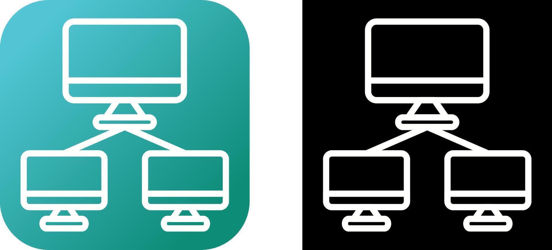 Network Monitoring Vector Icon