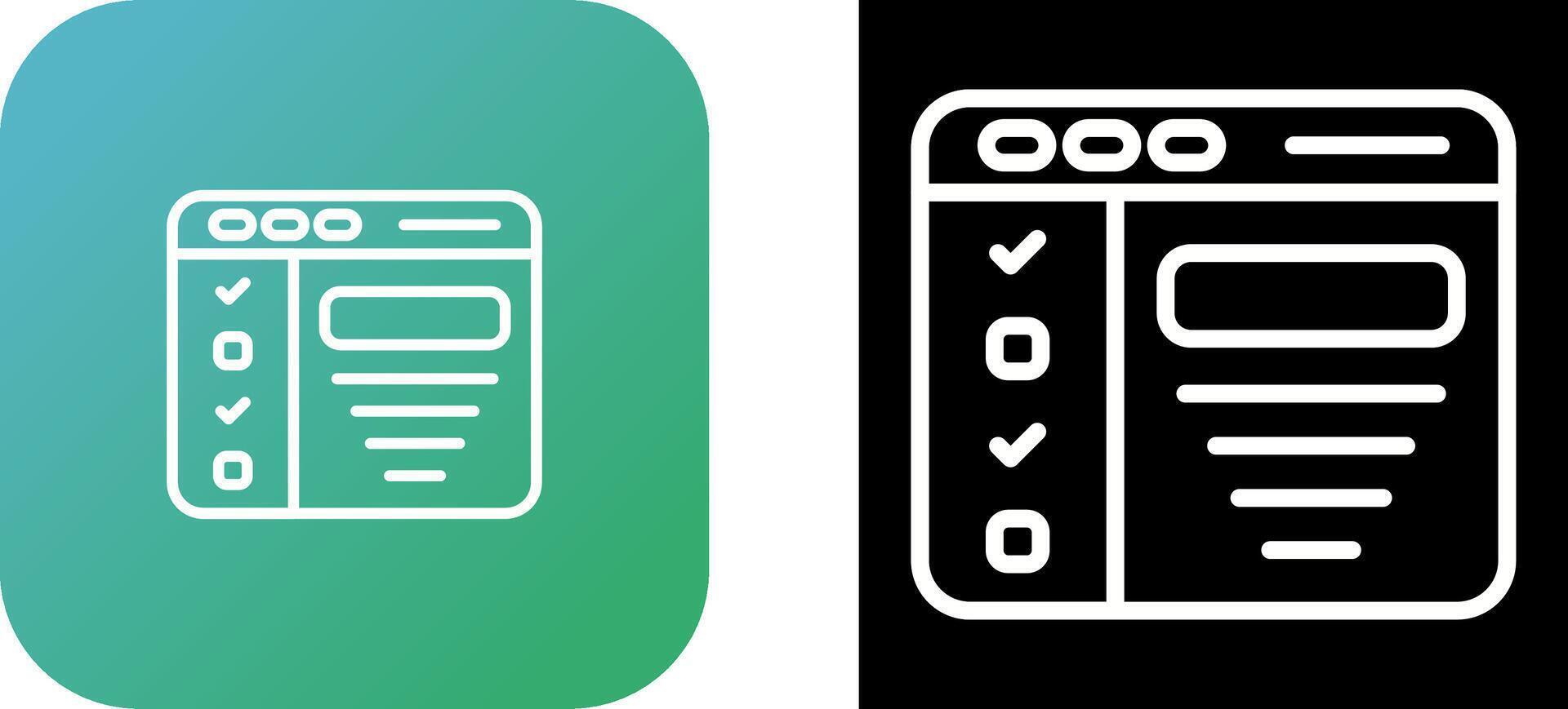 Design Brief Vector Icon