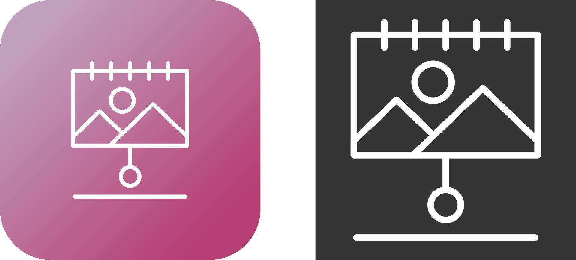 Canvas Vector Icon