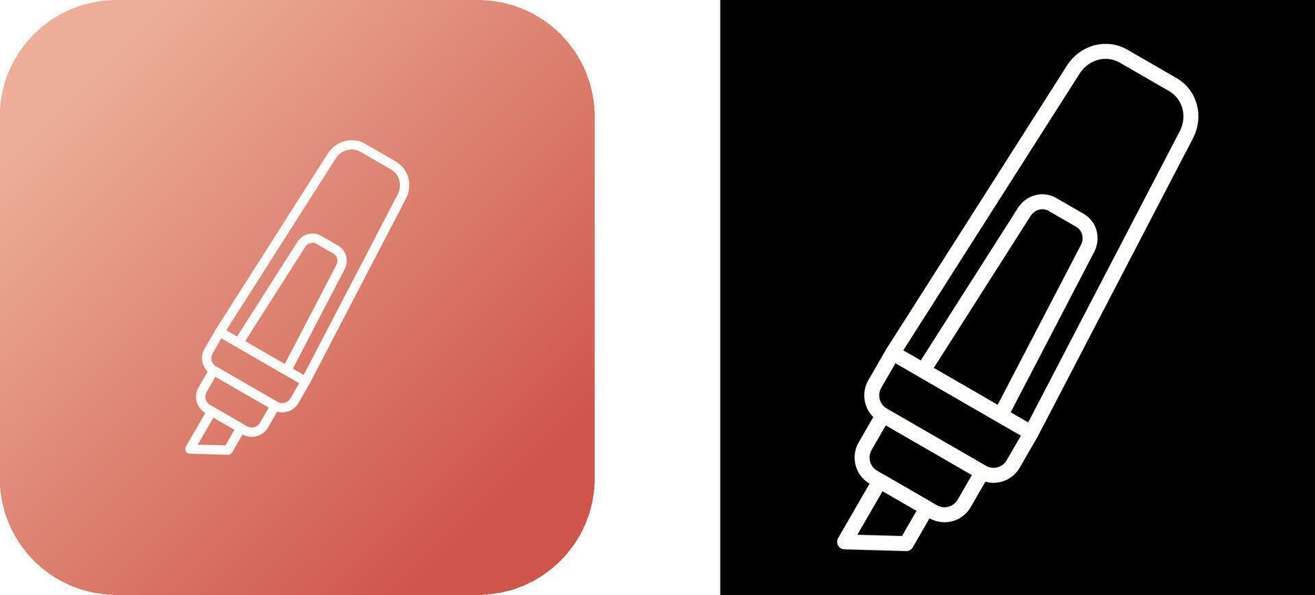 Highlighter Vector Icon