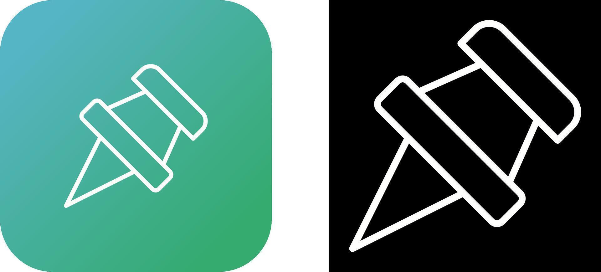 Thumbtack Vector Icon