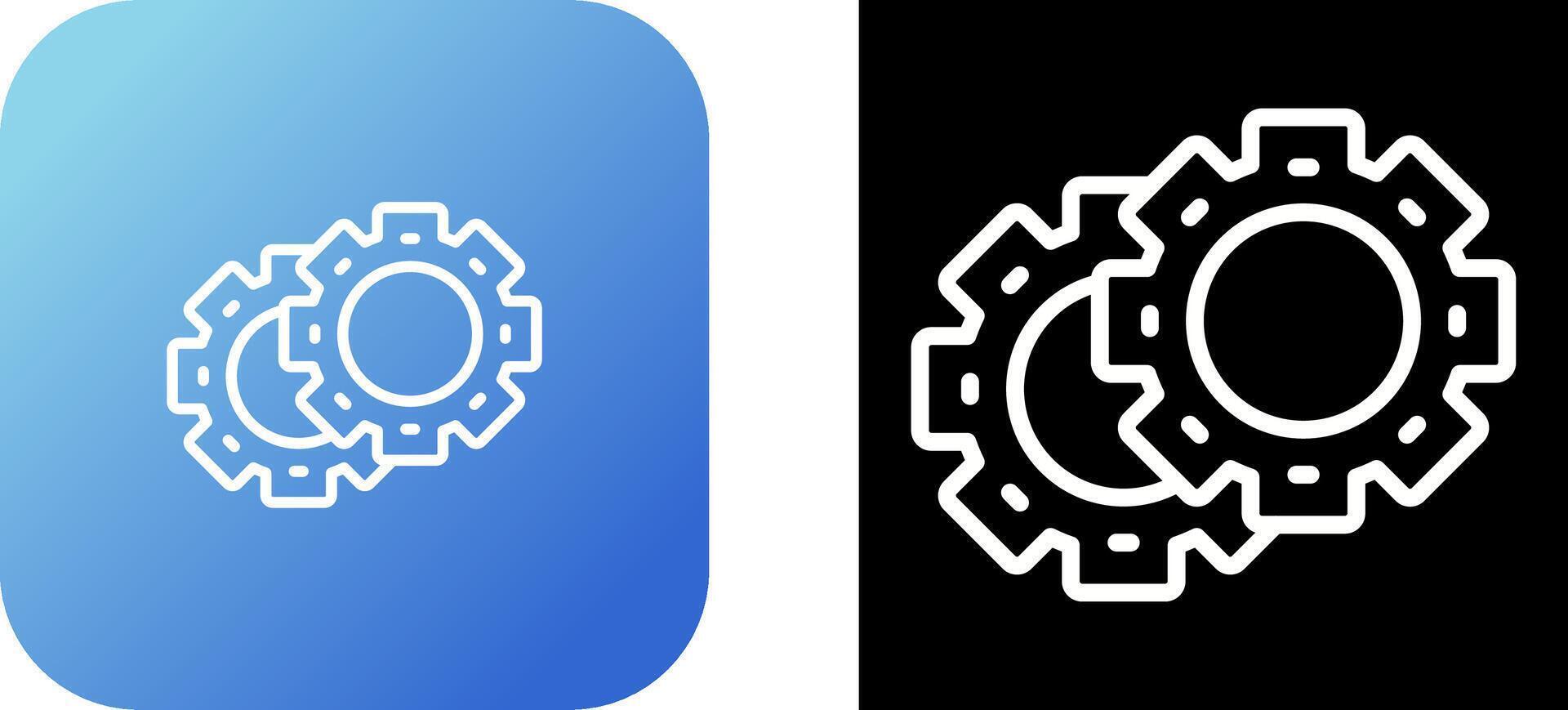 Gears Vector Icon