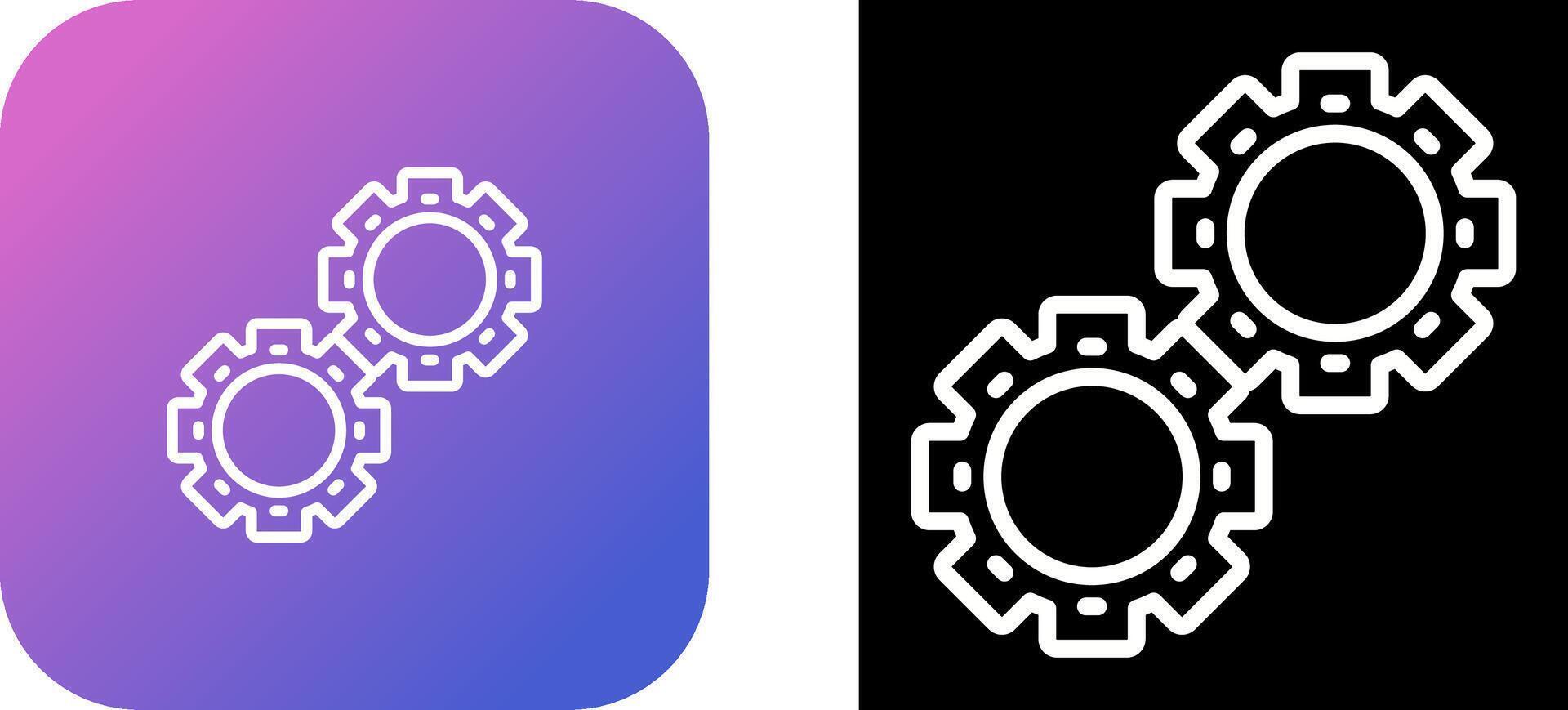 Gears Vector Icon