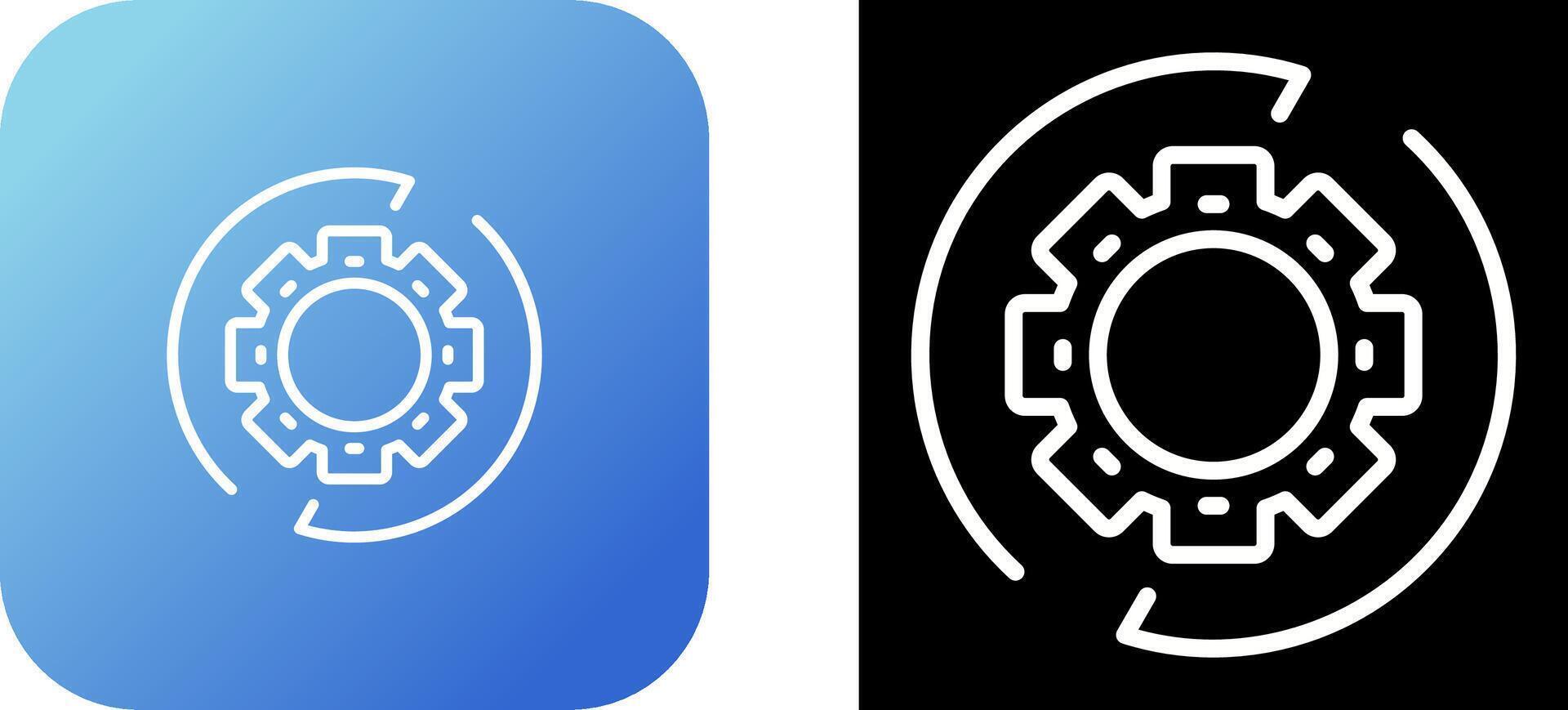 Settings Gear Vector Icon