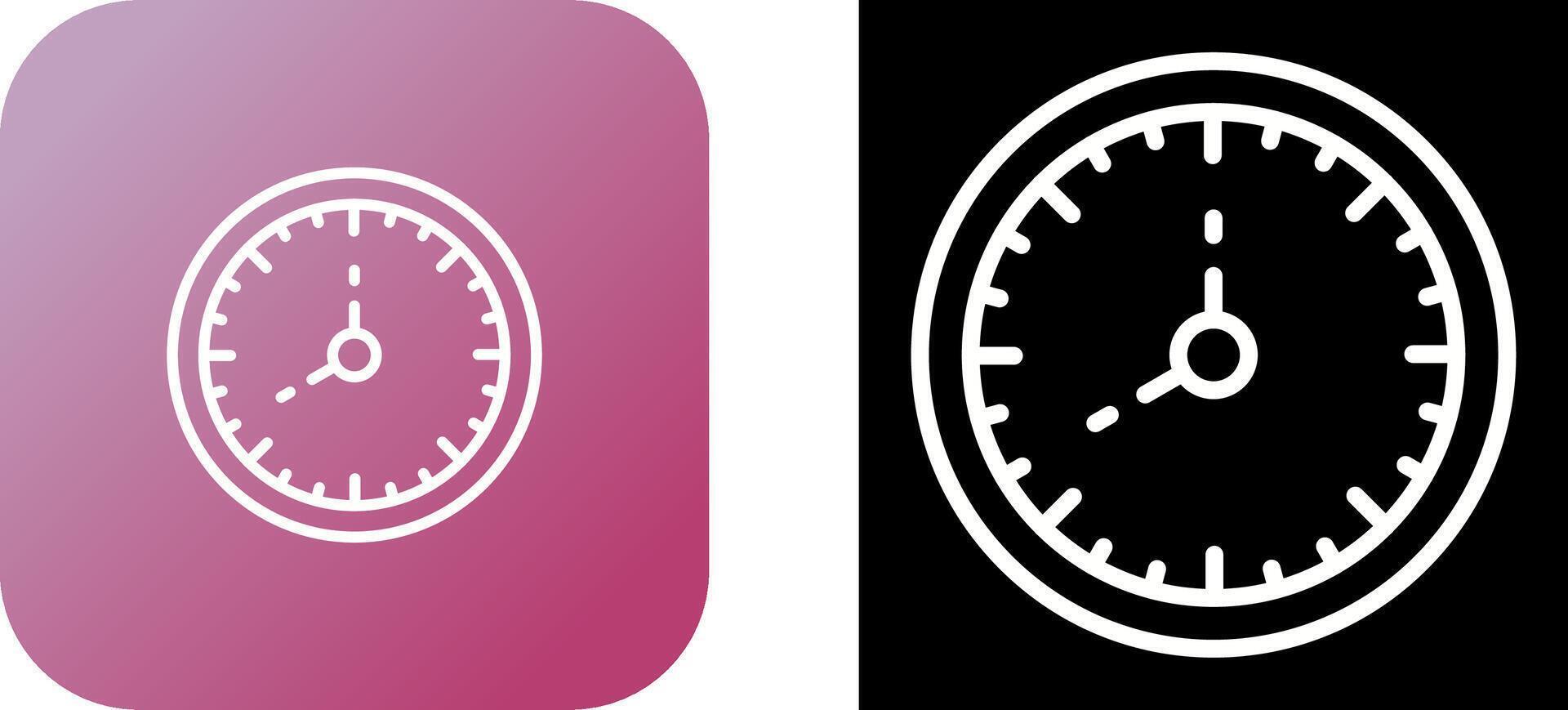 icono de vector de reloj