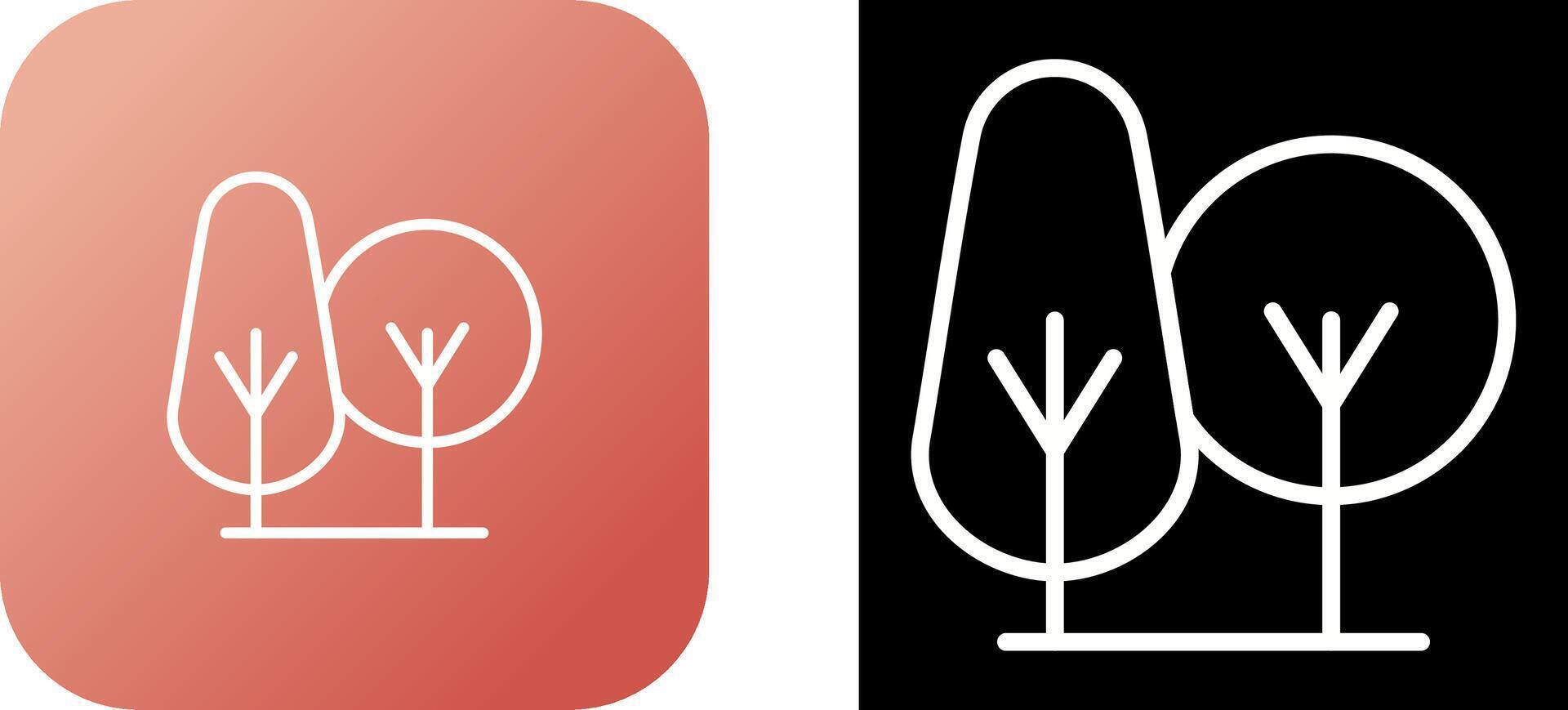 Trees Vector Icon