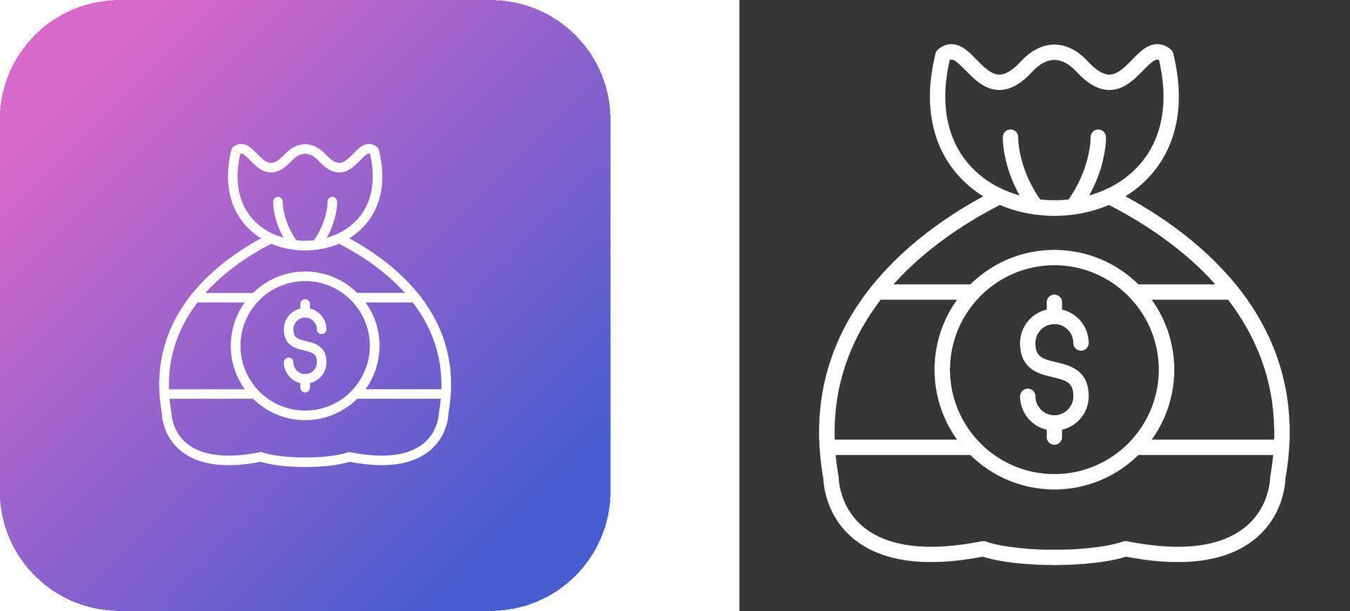Money Bag Vector Icon