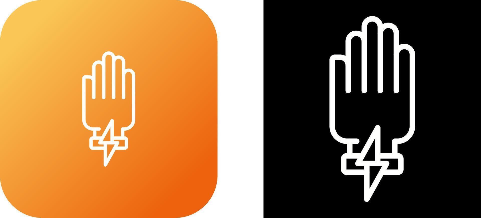 Insulated Gloves Vector Icon