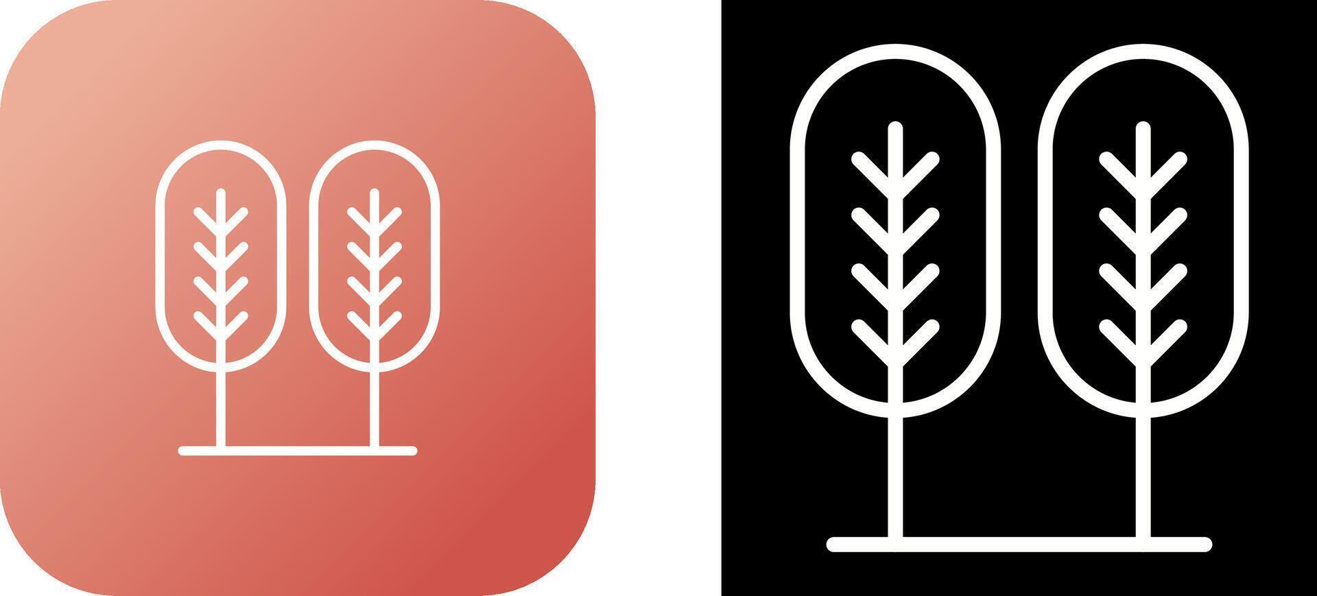 Birch tree Vector Icon