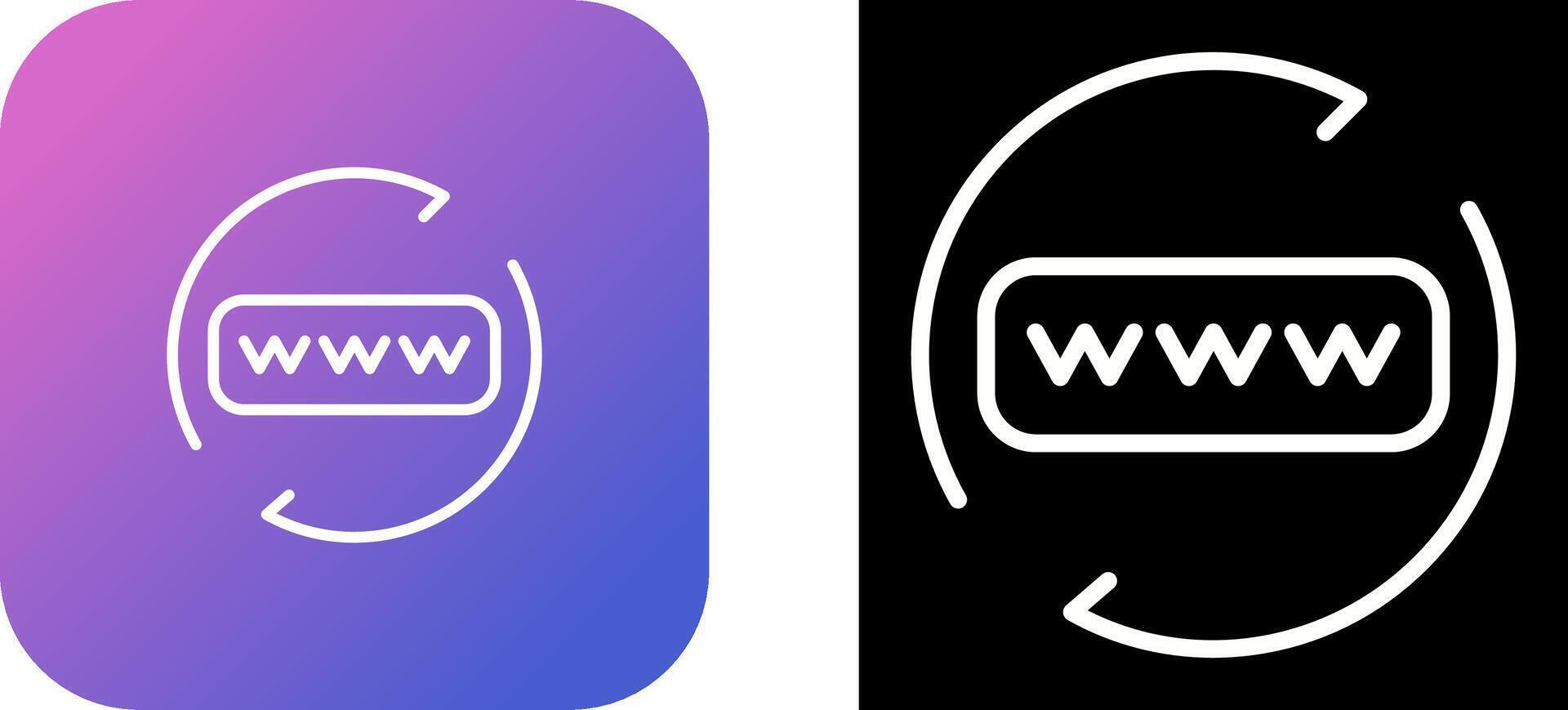 Domain Renewal Vector Icon