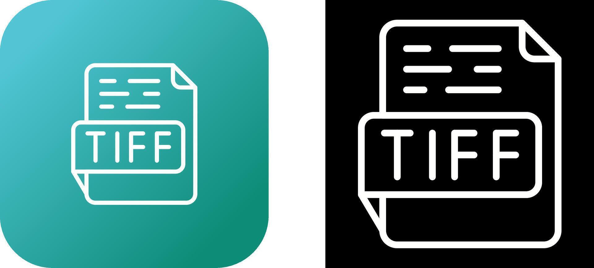 TIFF Vector Icon