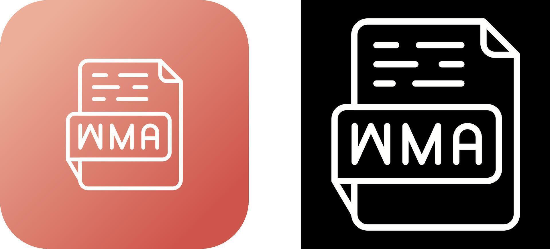WMA Vector Icon