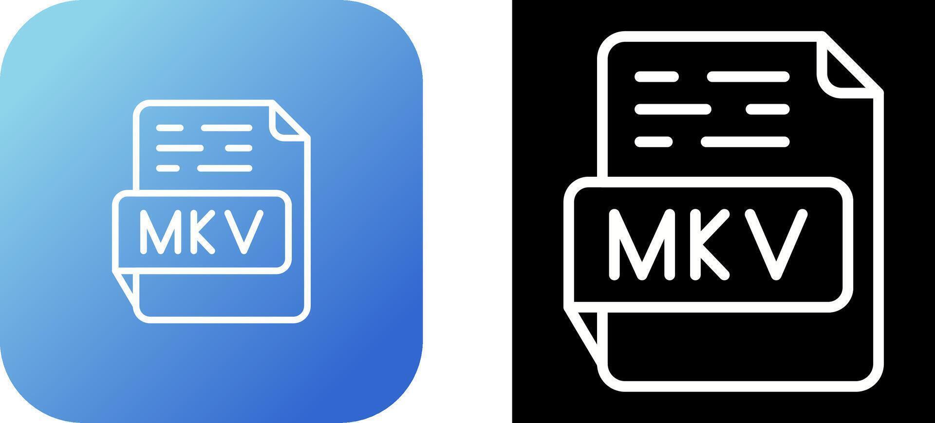 MKV Vector Icon