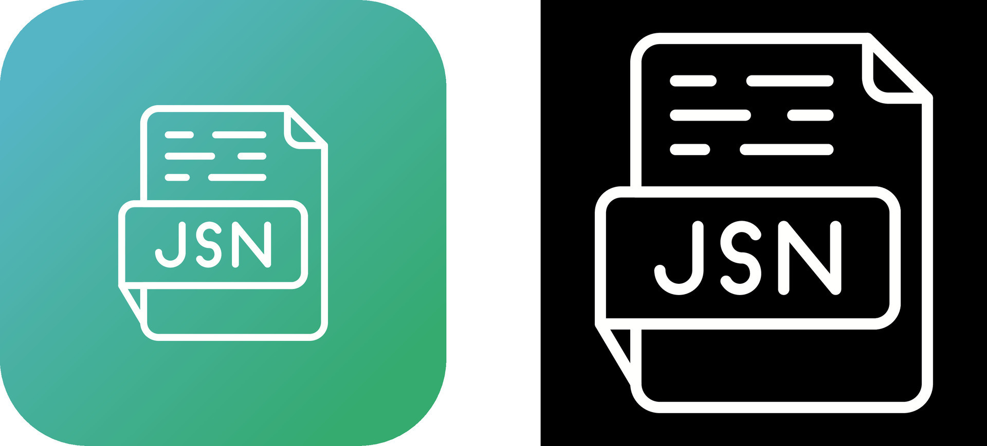 JSON Vector Icon 40658092 Vector Art at Vecteezy