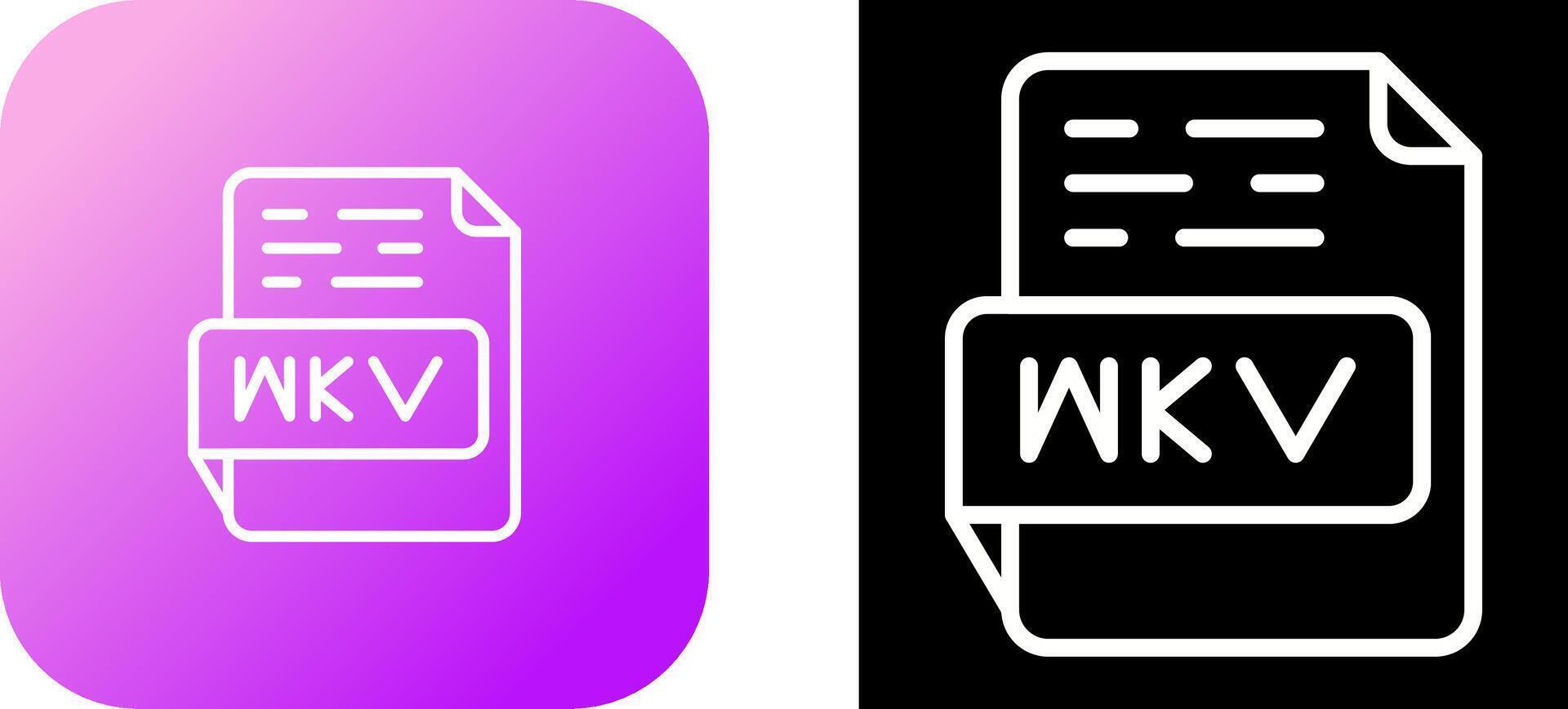 MKV Vector Icon
