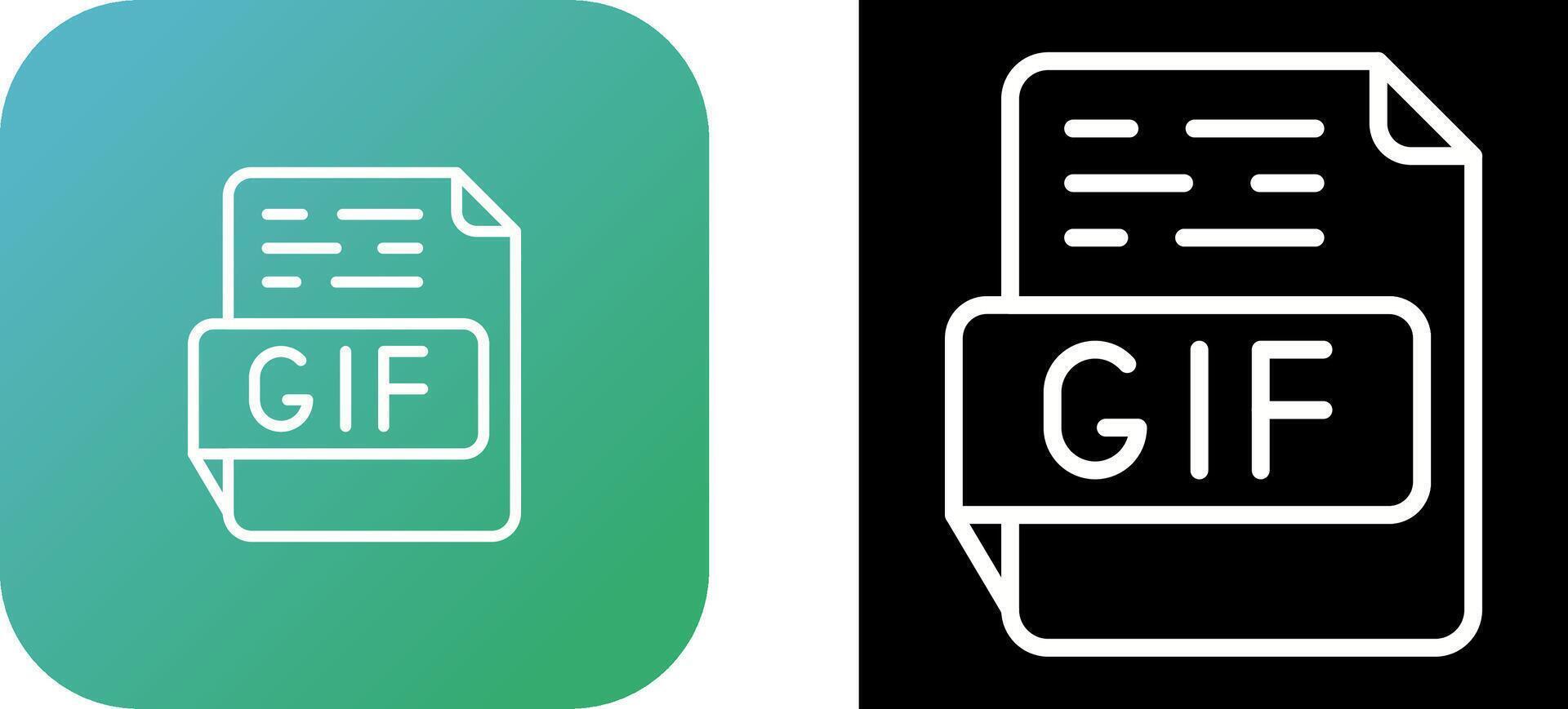 GIF Vector Icon