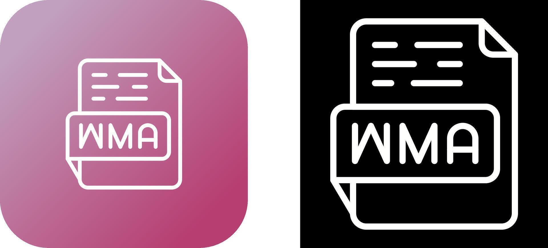 WMA Vector Icon