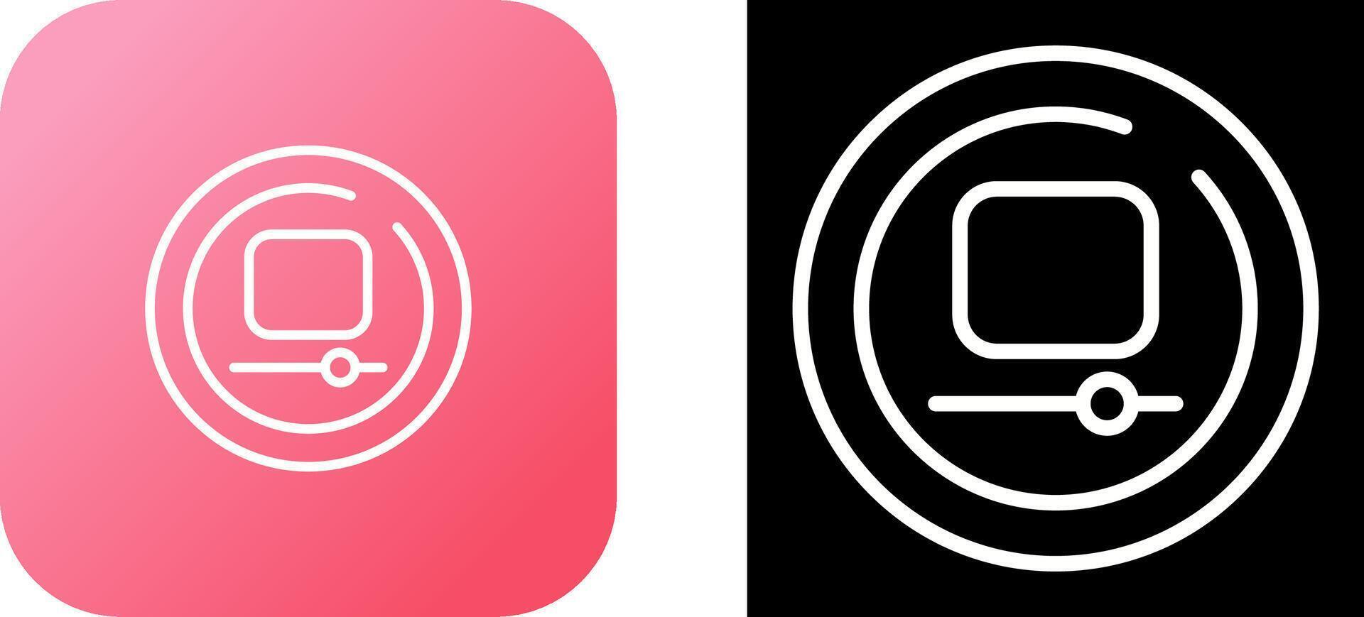 Video Stop Circle Vector Icon