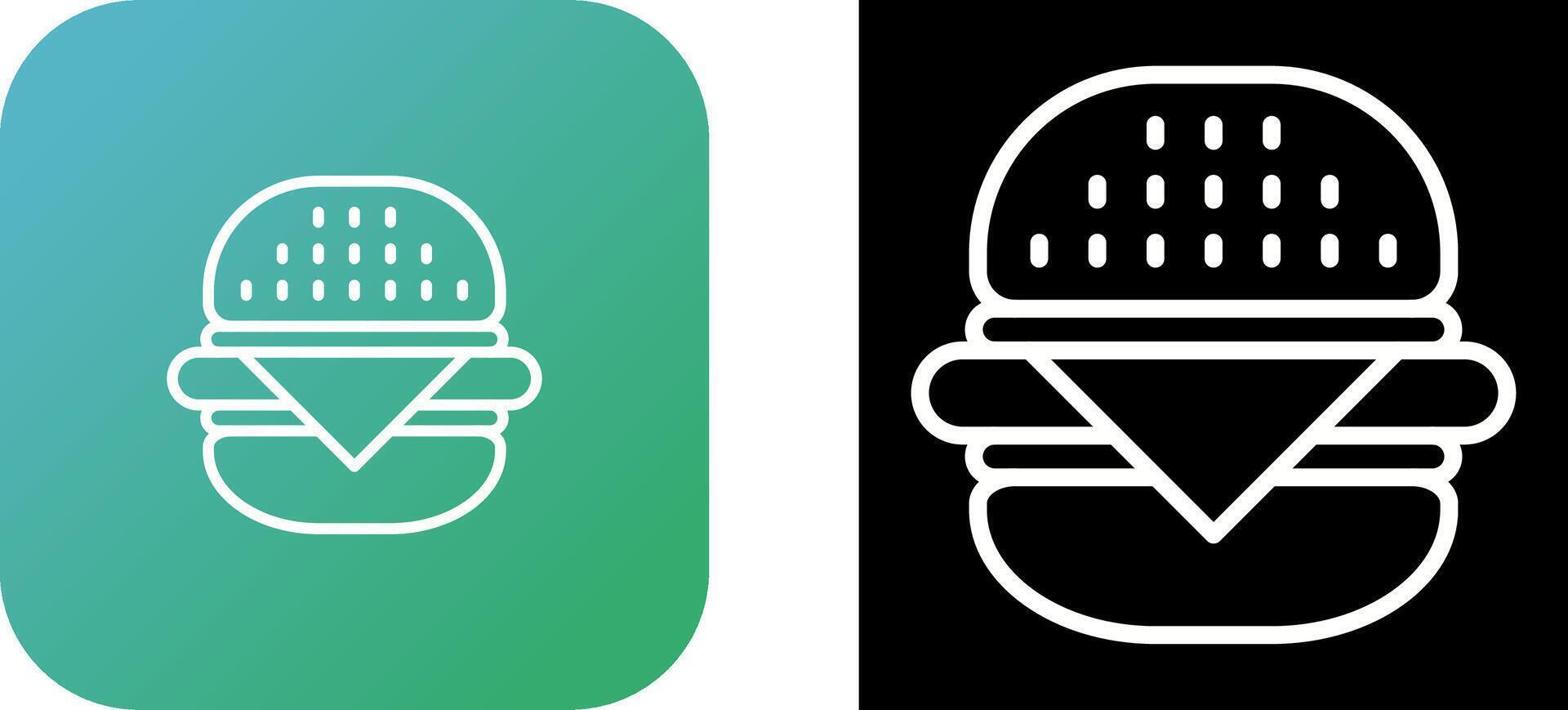 Burger Vector Icon