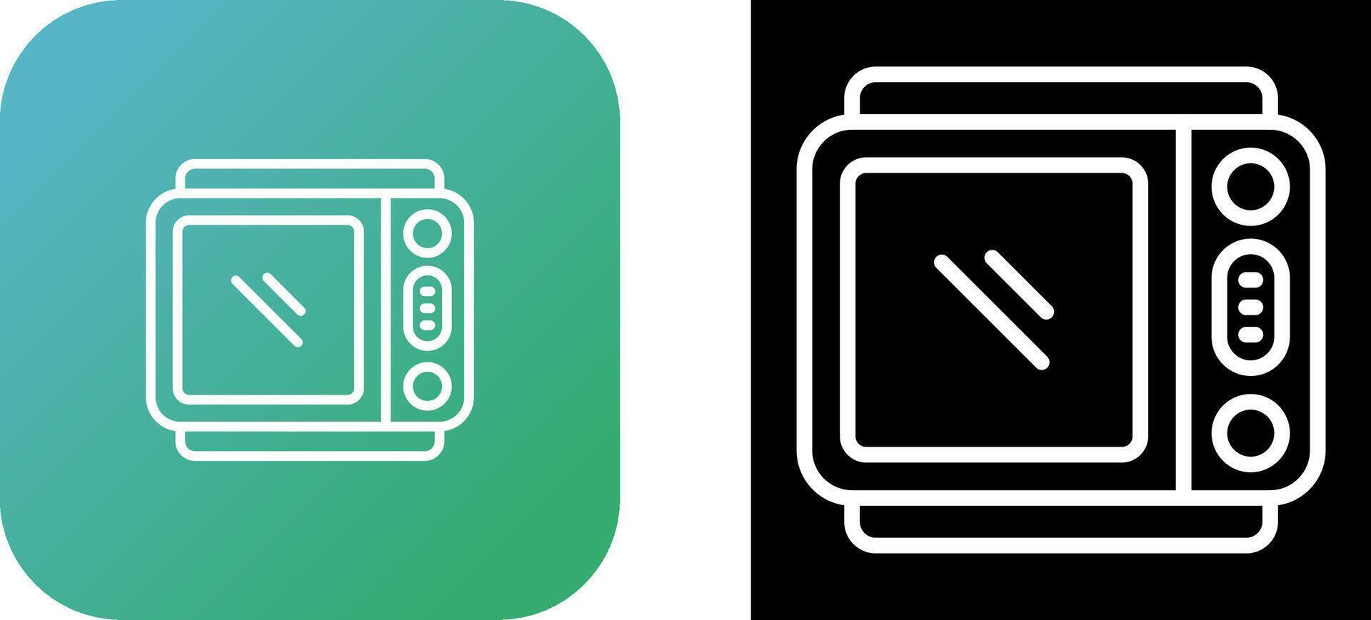 Microwave Vector Icon