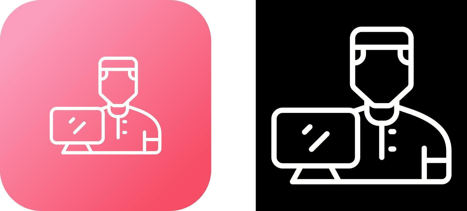 Working Man Vector Icon