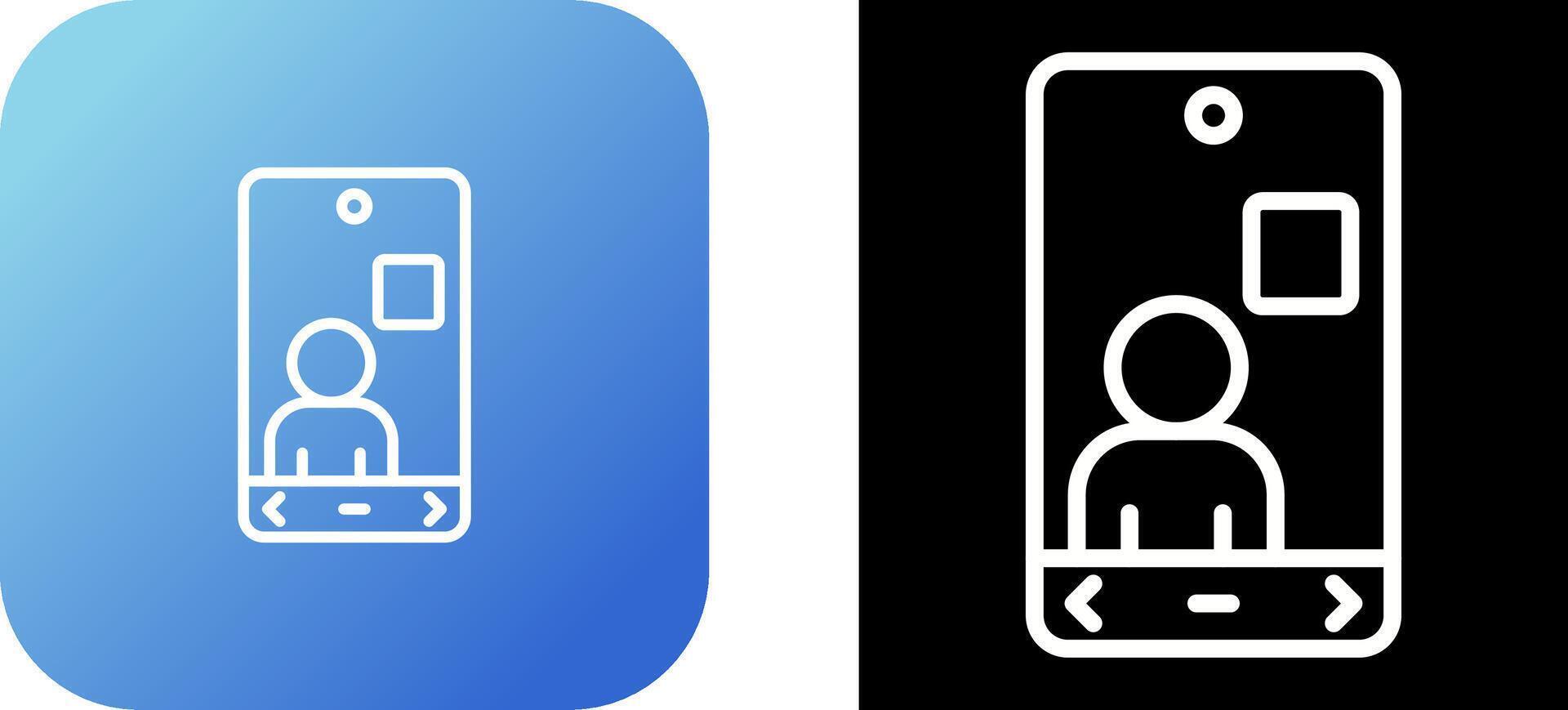 Video Call Vector Icon