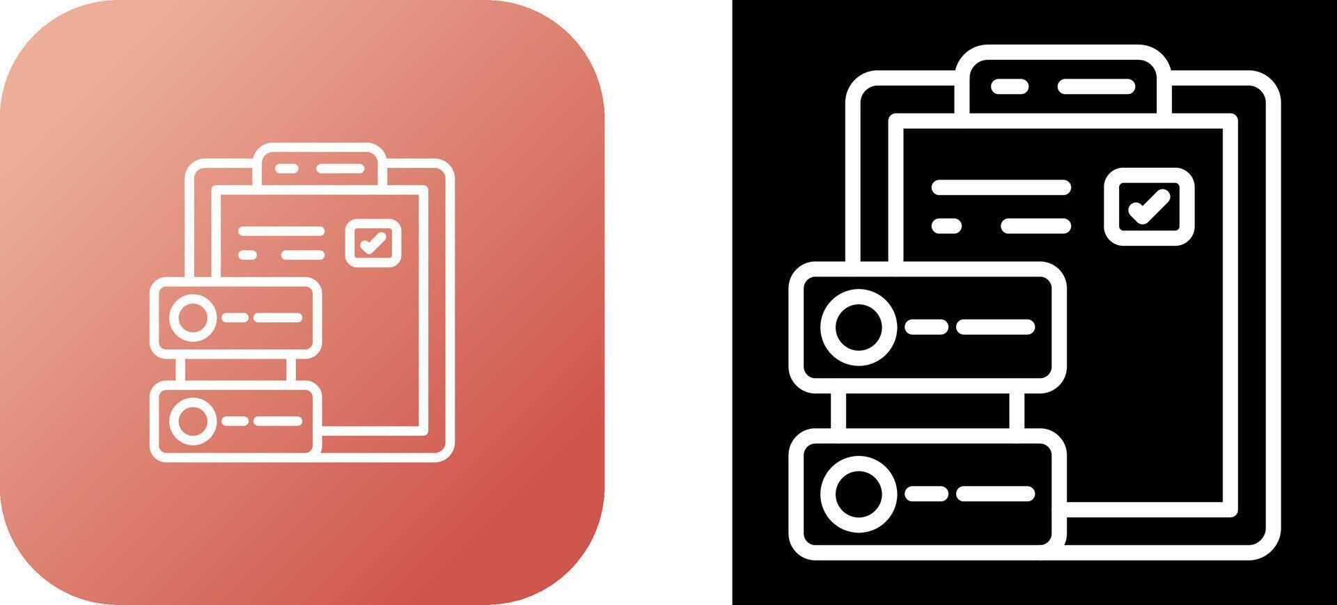 Data Vector Icon