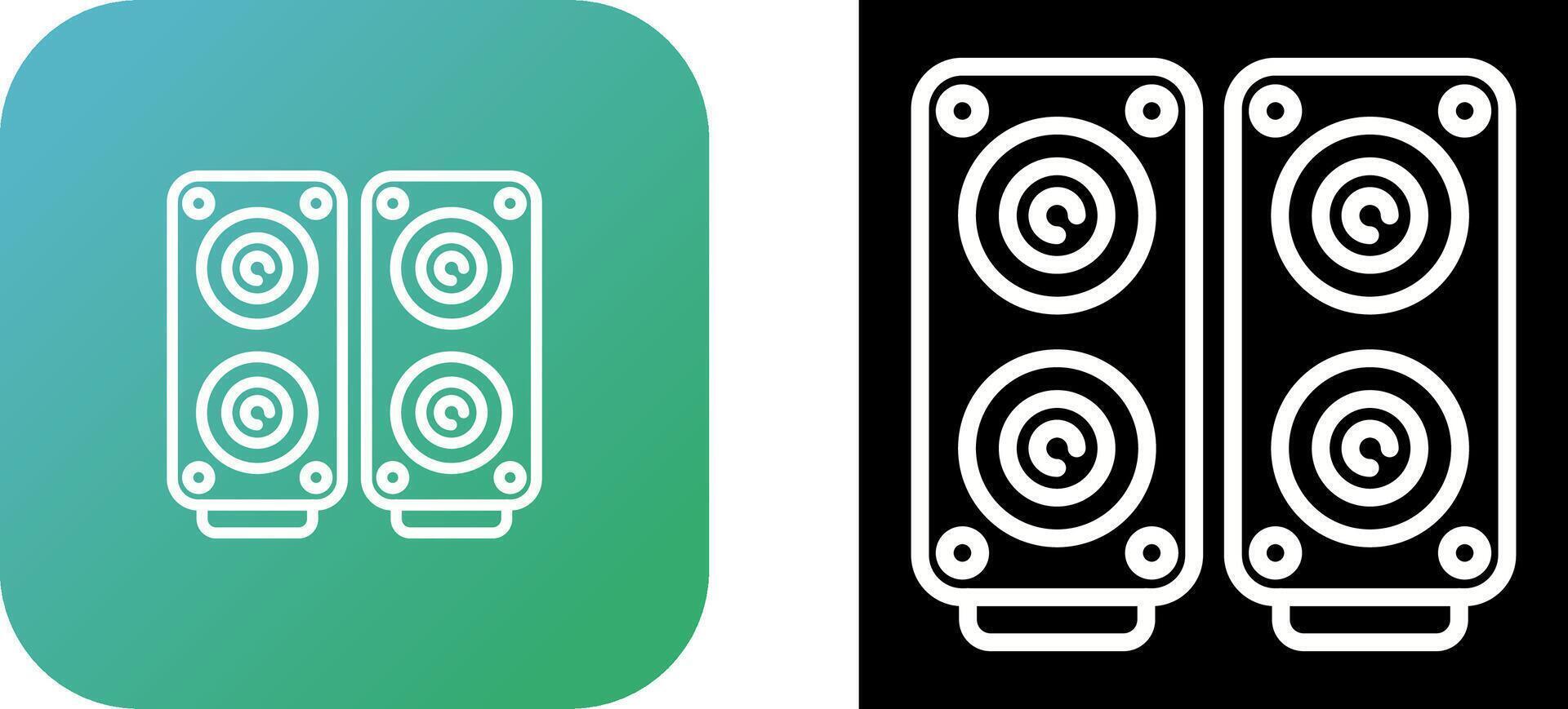 Speakers Vector Icon