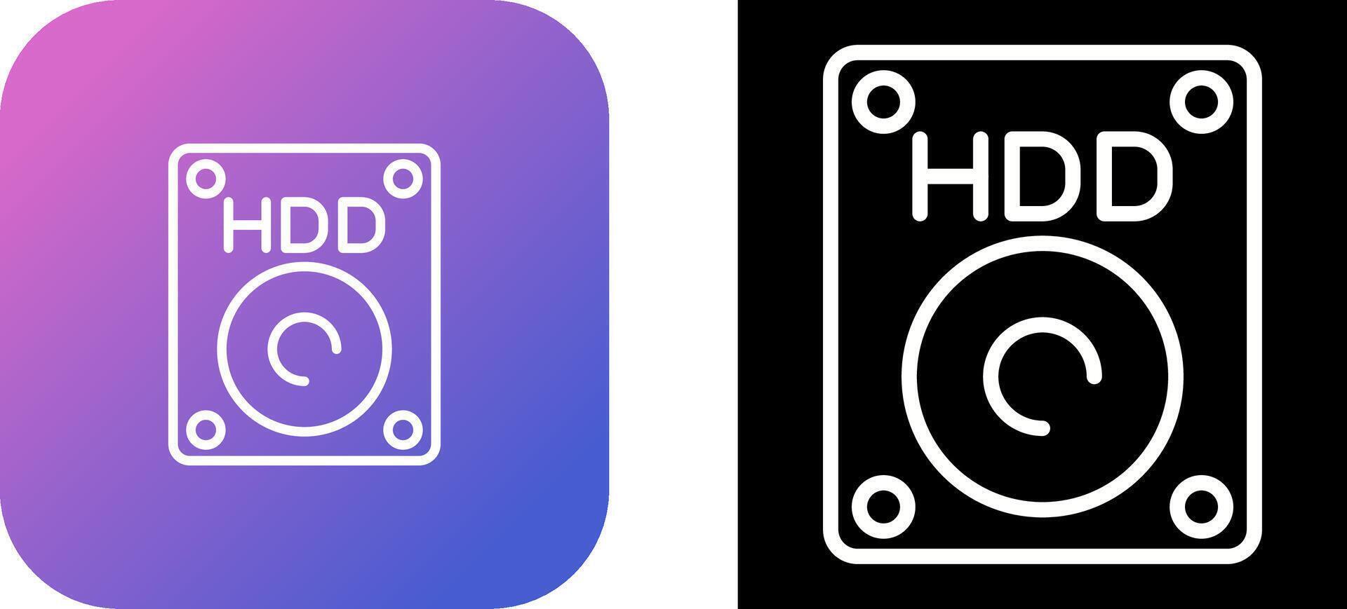 Hdd Vector Icon