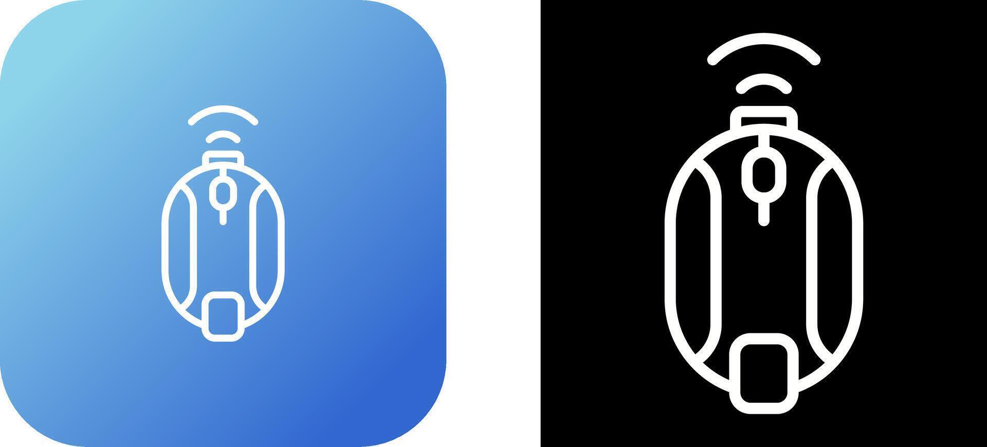 Wirless Mouse Vector Icon