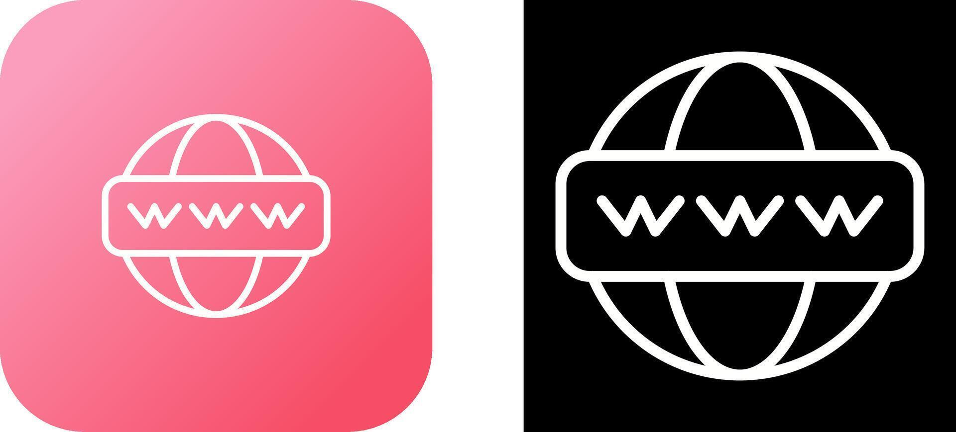 World Wide Web Vector Icon