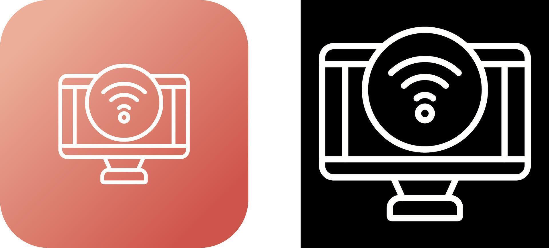 Computer Vector Icon