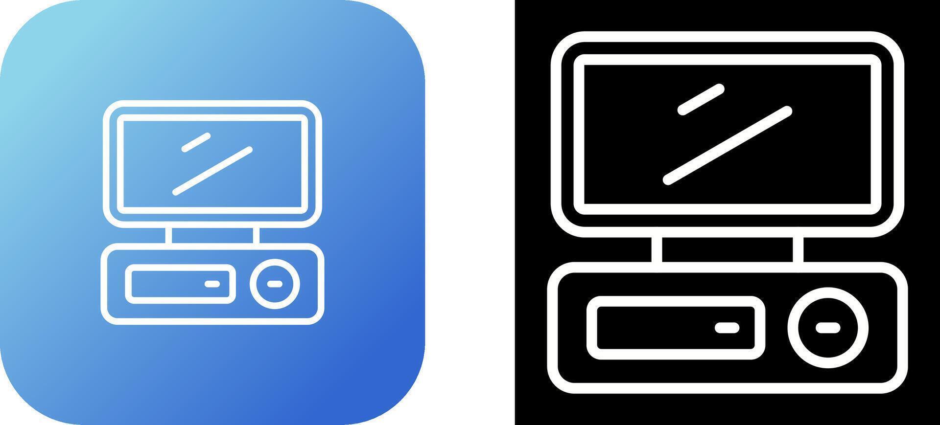 Desktop Vector Icon