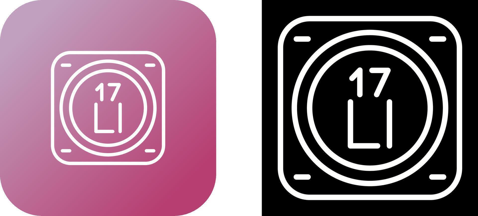 Chlorine Vector Icon
