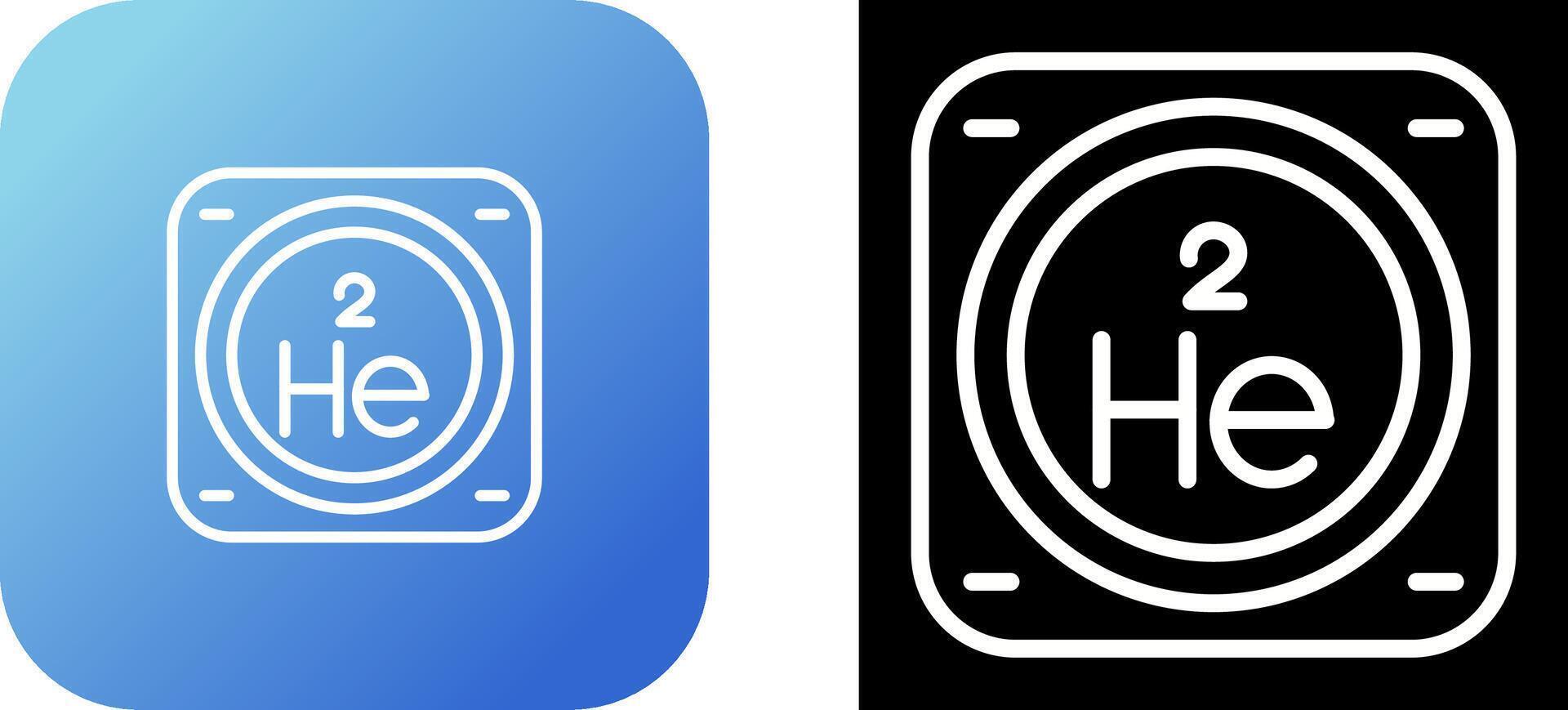 Helium Vector Icon