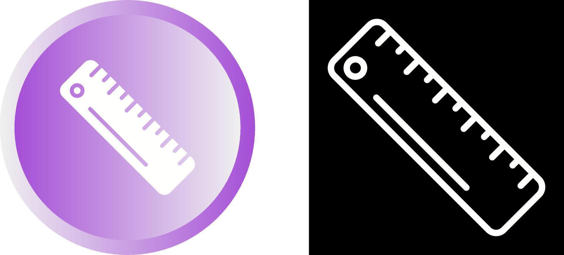 Ruler Vector Icon