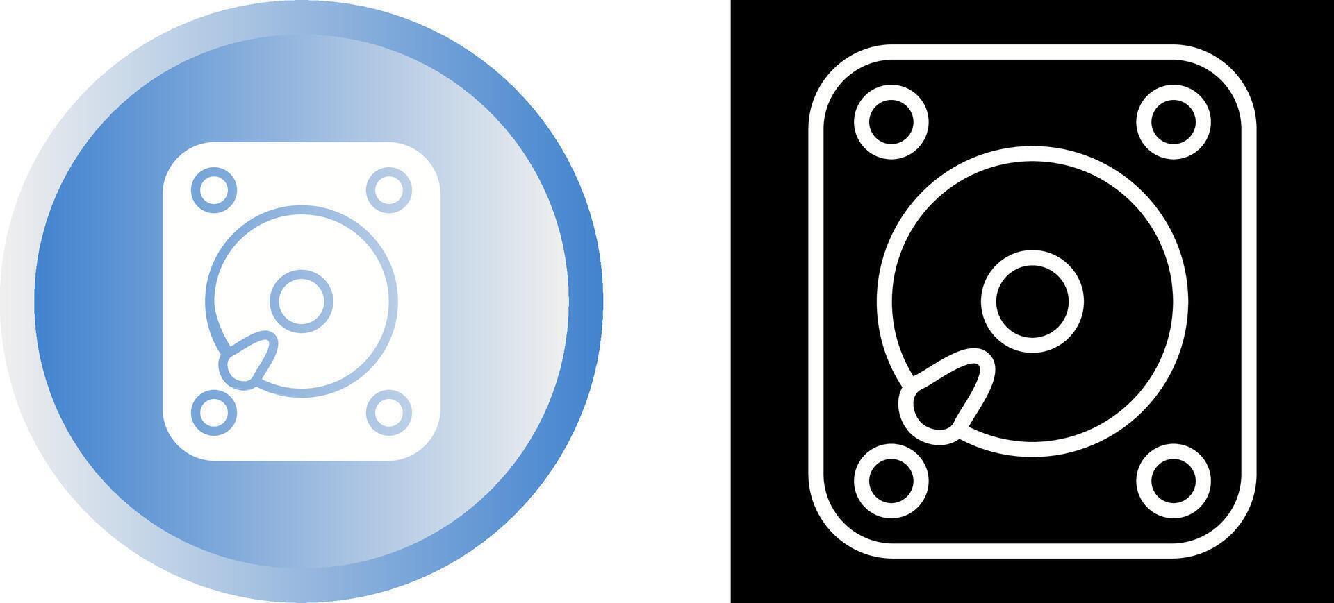 External Hard Drive Vector Icon