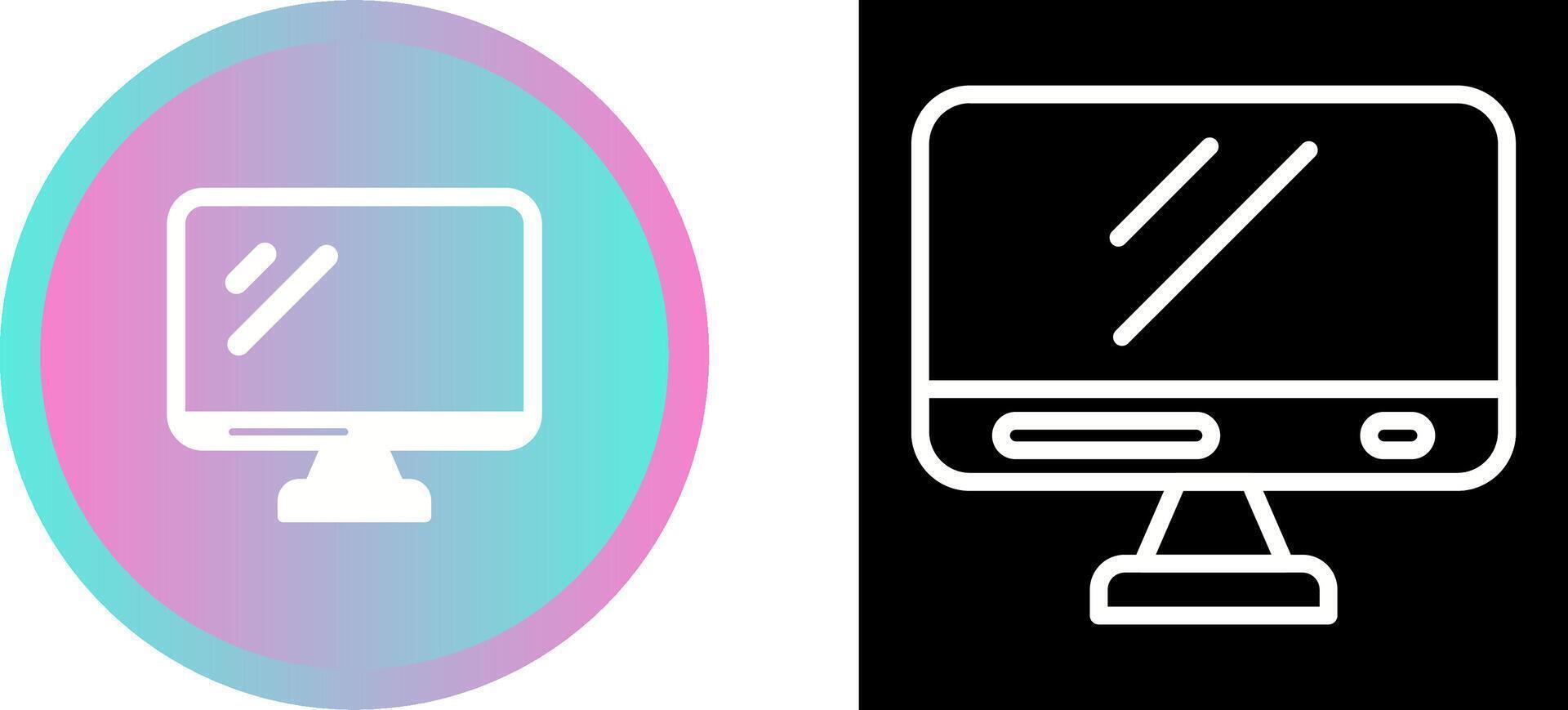 Monitor Vector Icon