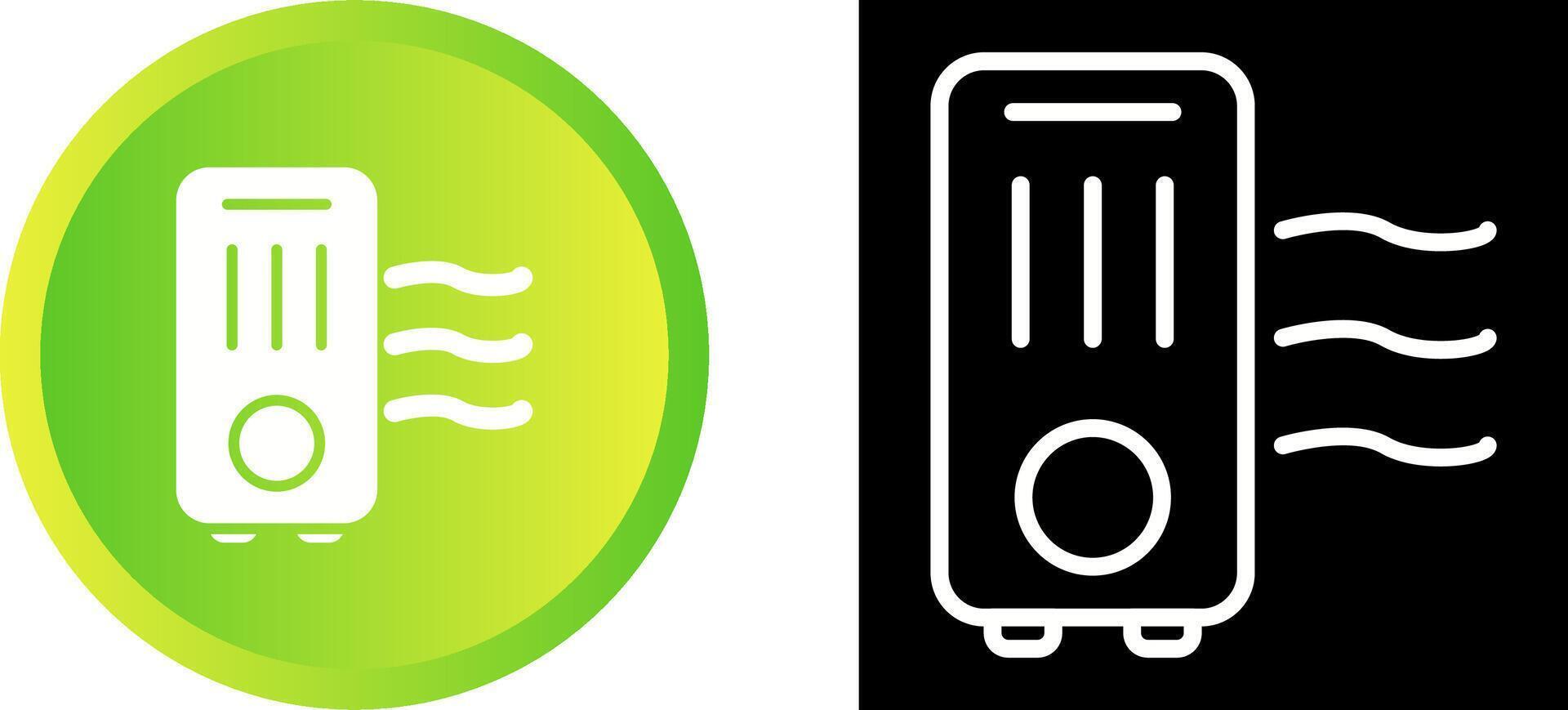 Portable Air Purifier Vector Icon