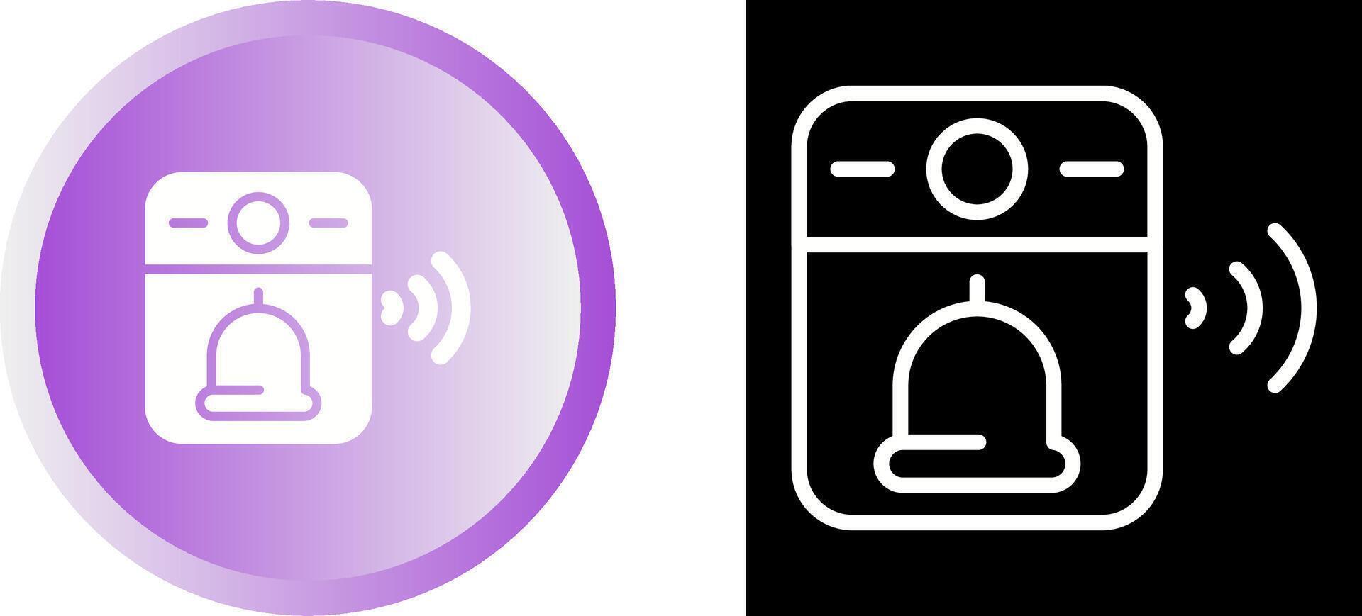 Video Doorbell Vector Icon